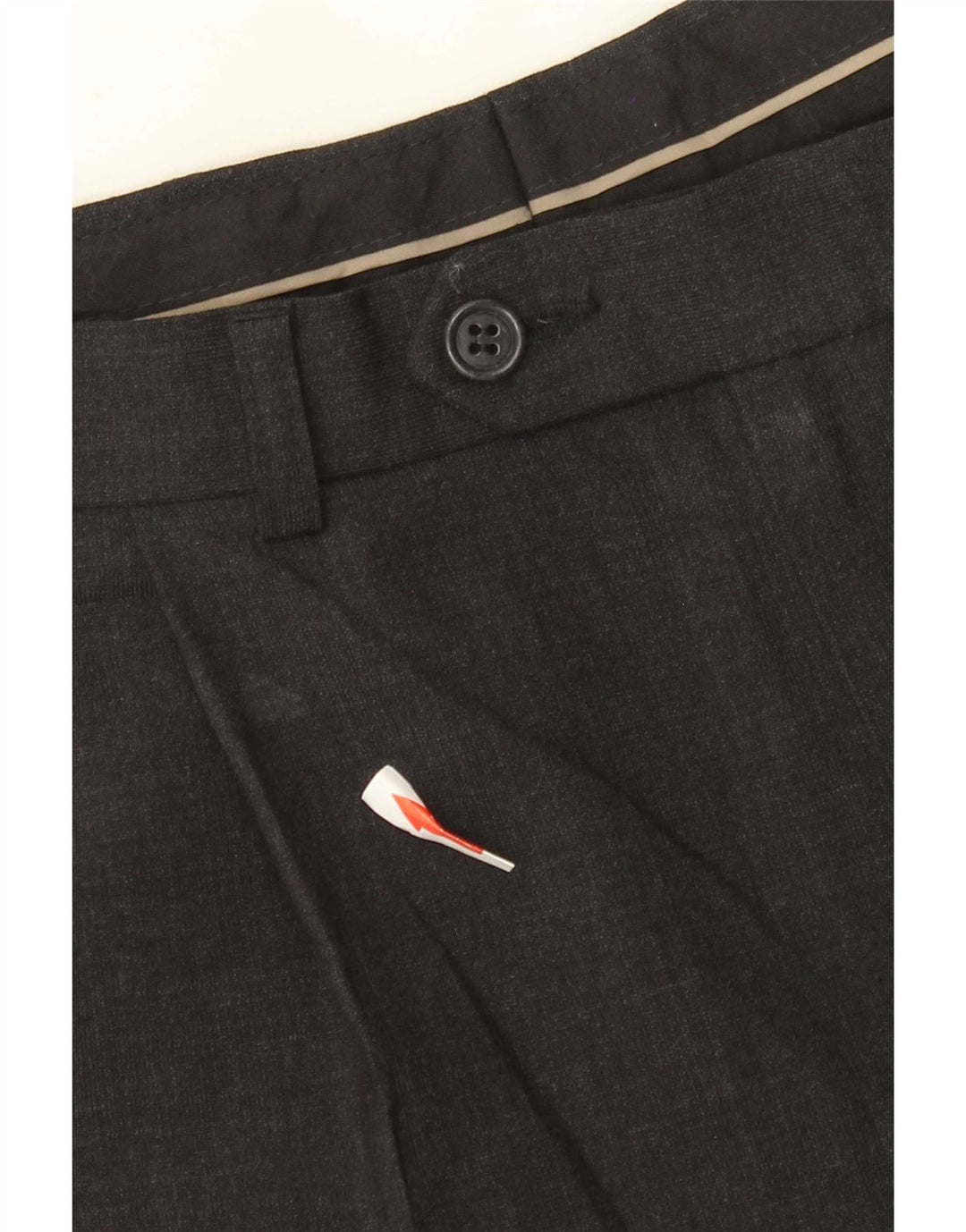 Marks & Spencer Pantalon de costume sur mesure pour homme W36 L31 Gris Polyester