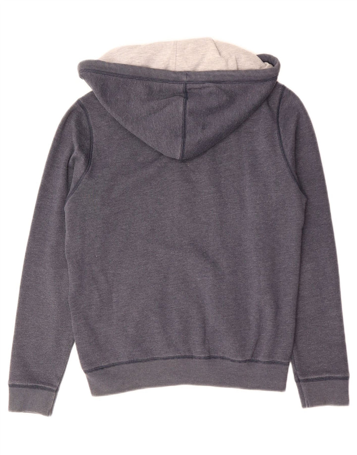 Tommy Hilfiger Pull à capuche zippé coupe régulière pour homme, petit bleu marine