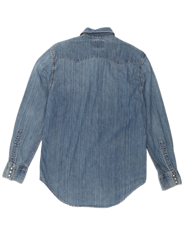 Levi's Chemise en Jean Homme Bleu Moyen Coton
