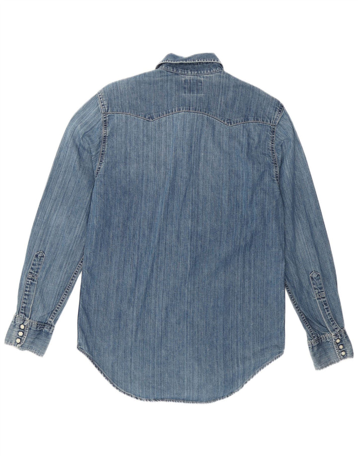 Levi's Chemise en Jean Homme Bleu Moyen Coton
