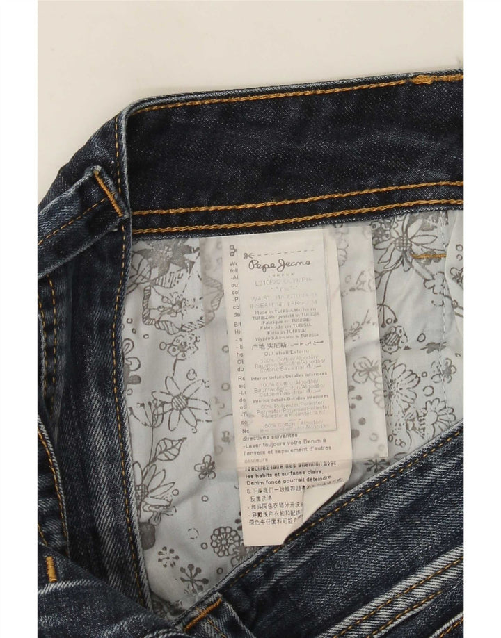 PEPE Jeans Femme Loose W31 L34 Bleu Coton