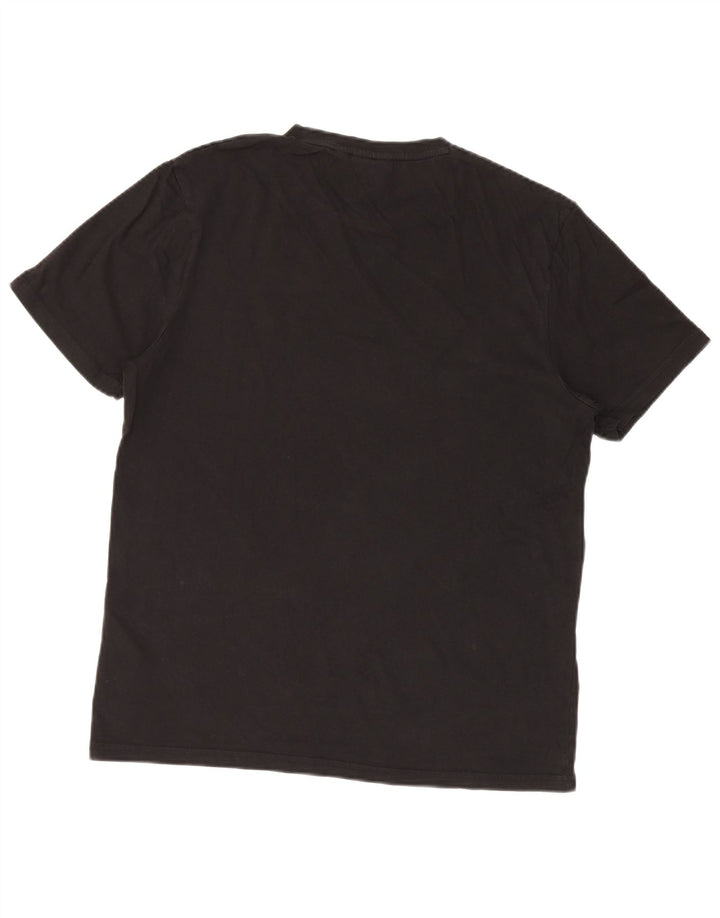 Lyle & Scott T-Shirt Homme Haut Large Noir Coton