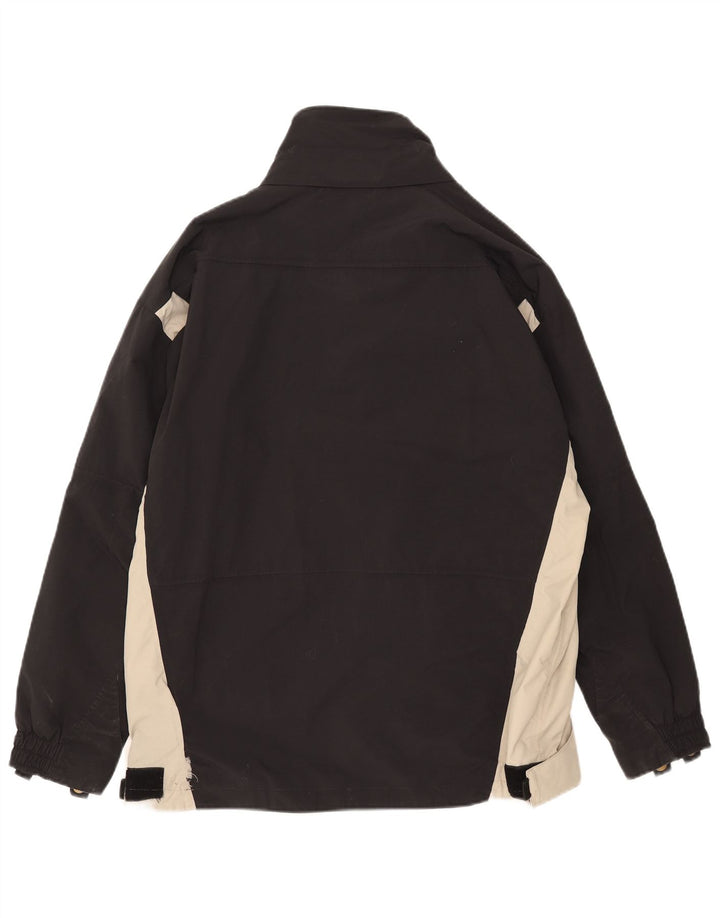 Kappa Veste de ski pour homme UK 40 Large Noir Colourblock Polyamide