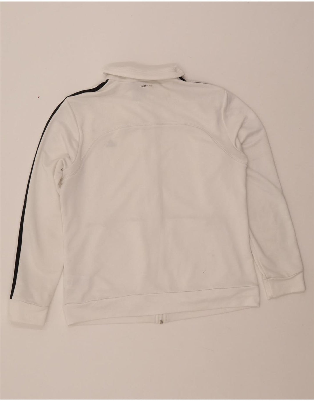 ADIDAS Veste de survêtement Climalite pour femme UK 16/18 Large Blanc