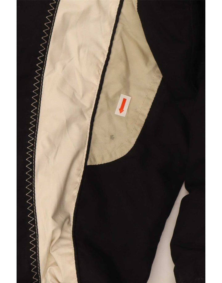 veste de ski homme vintage IT 48 Polyester colorblock noir moyen