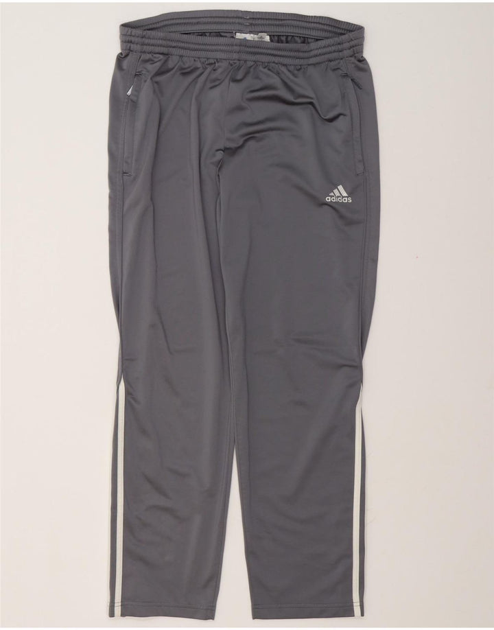 Adidas Pantalon de survêtement pour homme UK 38/40 Gris moyen Polyester