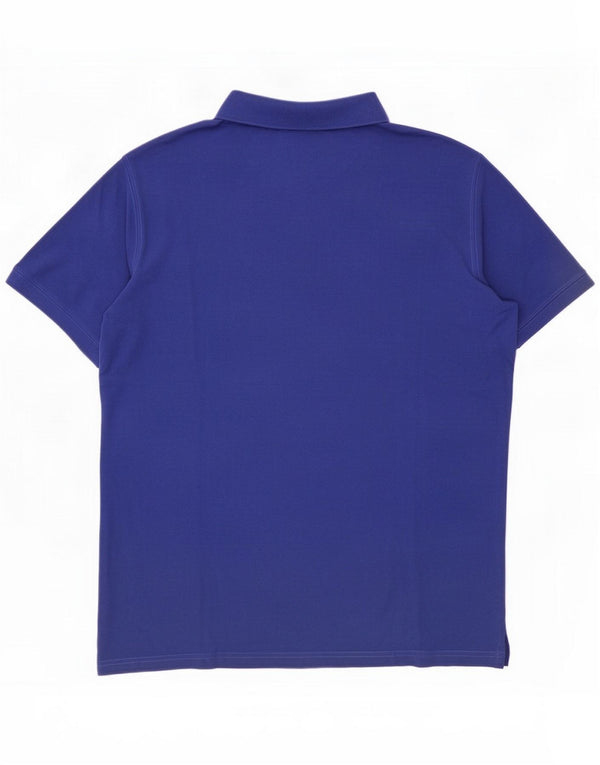 Polo Carrera Homme 3XL Bleu Coton