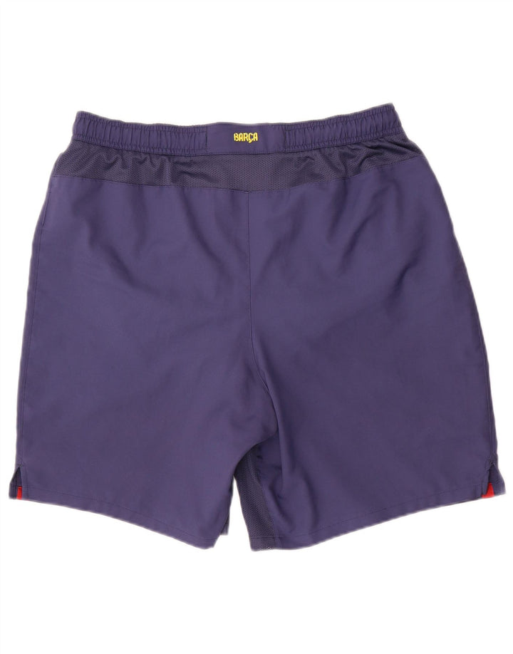 Nike Homme Short de Sport Barcelone XL Bleu Marine Polyester