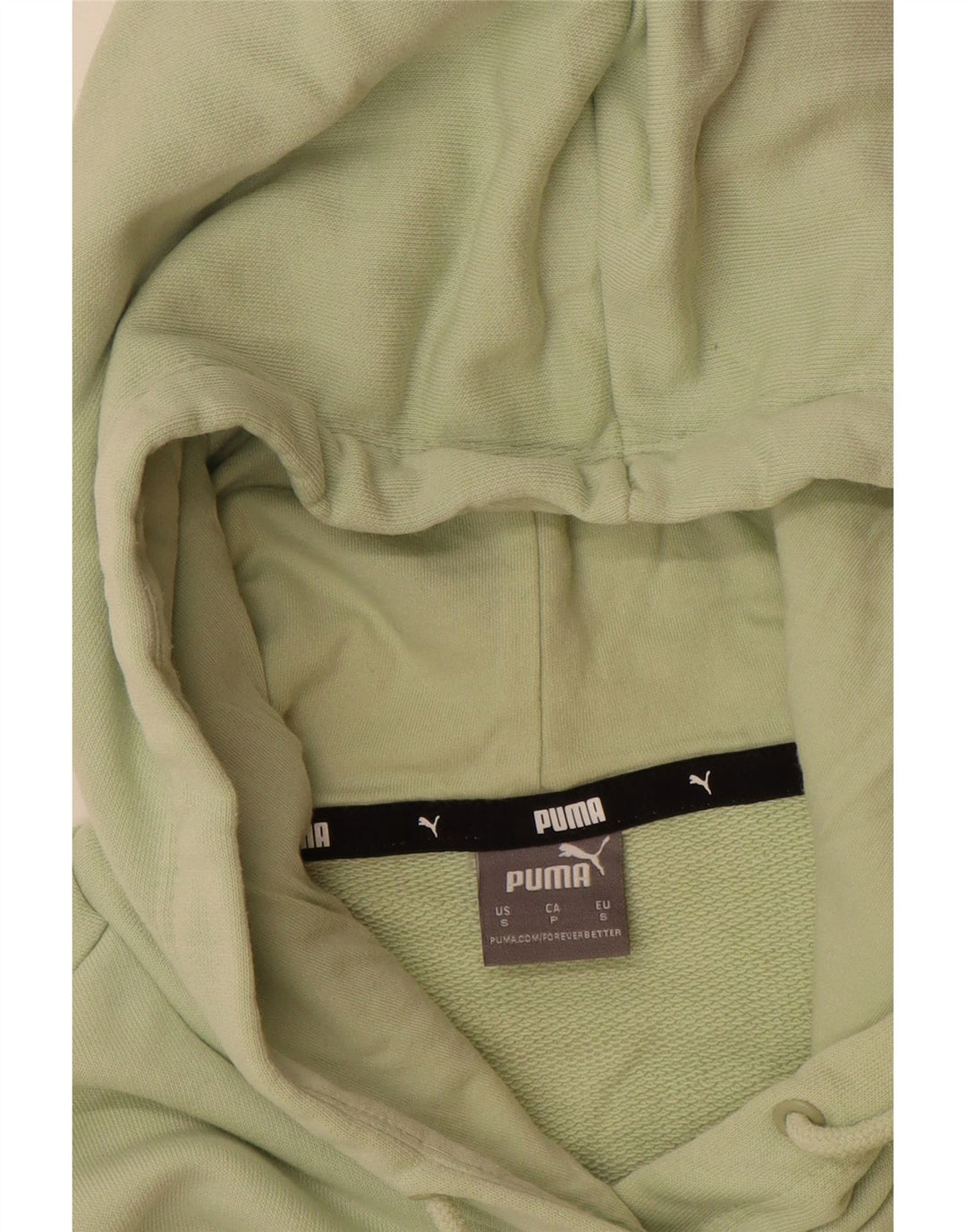 PUMA Pull à capuche pour femme UK 10 Small Vert