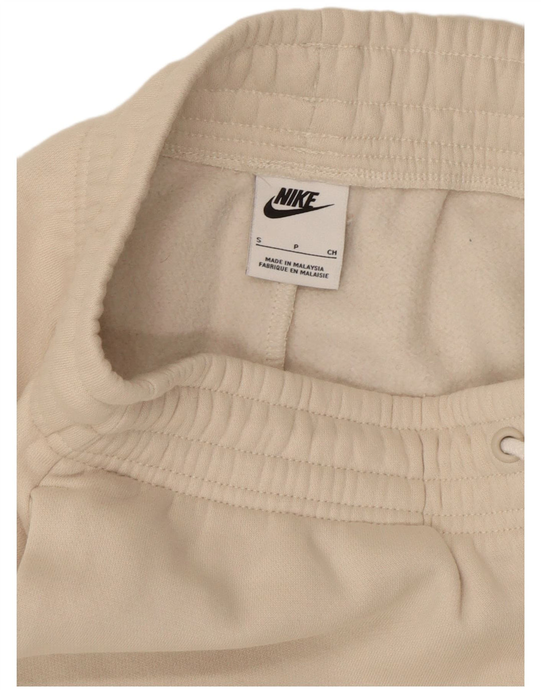 Pantalon de survêtement graphique Nike pour homme, petit, blanc cassé