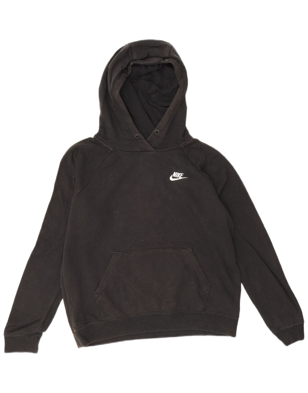 Nike Pull à capuche pour homme Petit coton noir