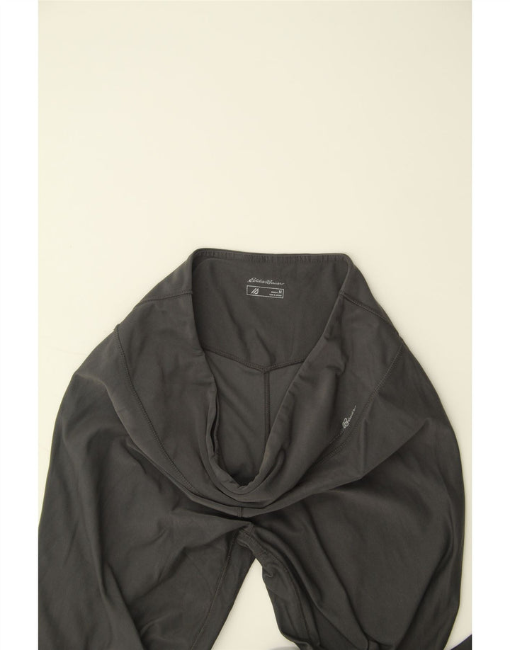 EDDIE BAUER Womens Tracksuit Trousers UK 14 Medium  Grey Polyester Vintage Eddie Bauer and Second-Hand Eddie Bauer from Messina Hembry 