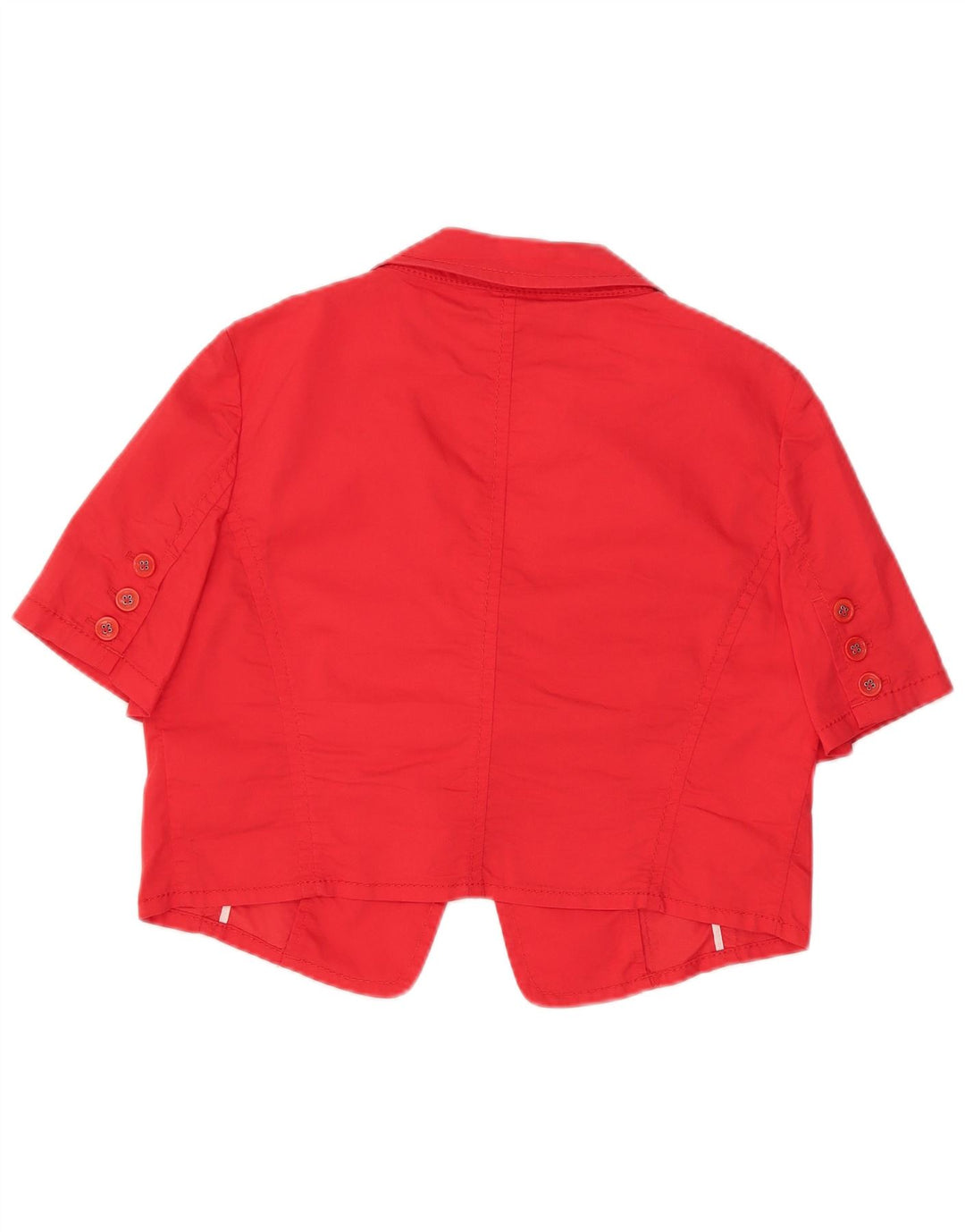 Marc Aurel Veste blazer courte à manches courtes pour femme IT 42 Rouge moyen