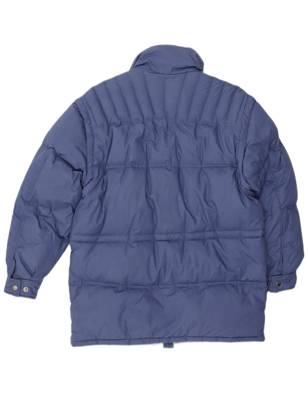 VINTAGE Veste matelassée homme IT 48 Bleu Moyen Polyester