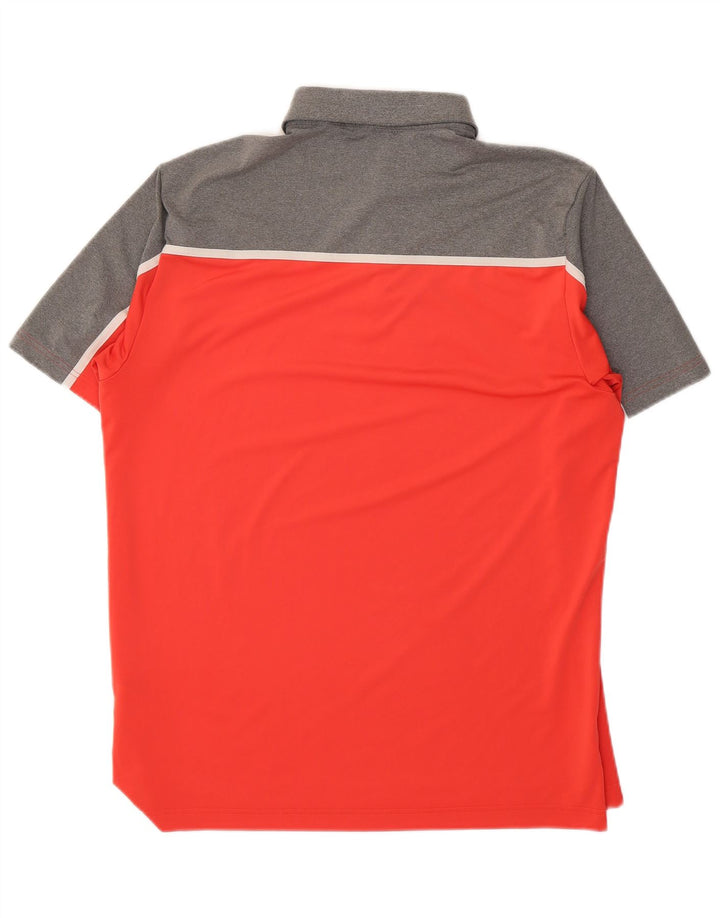 Adidas Polo Homme Grand Rouge Colorblock Polyester