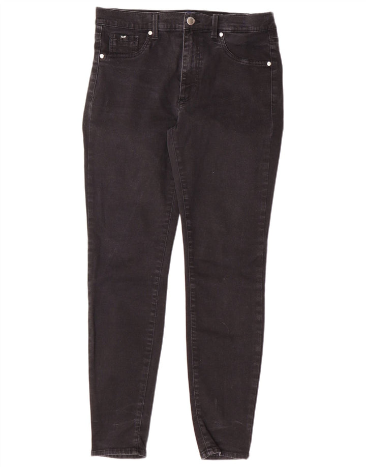 Gas Jean Slim Femme W31 L28 Noir Coton
