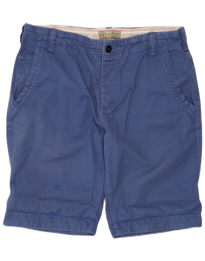 Fat Face Short Chino Homme W36 Grand Bleu Coton