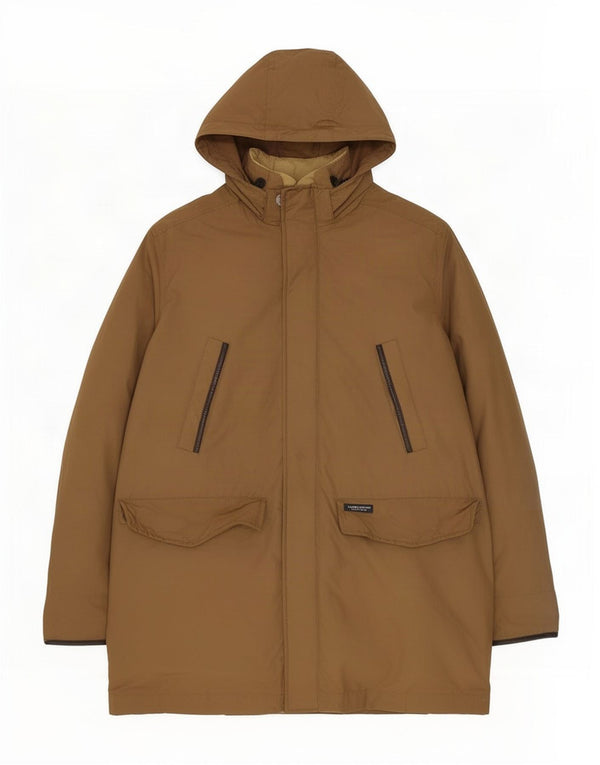 Woolrich Parka à capuche pour homme UK 44 2XL Marron