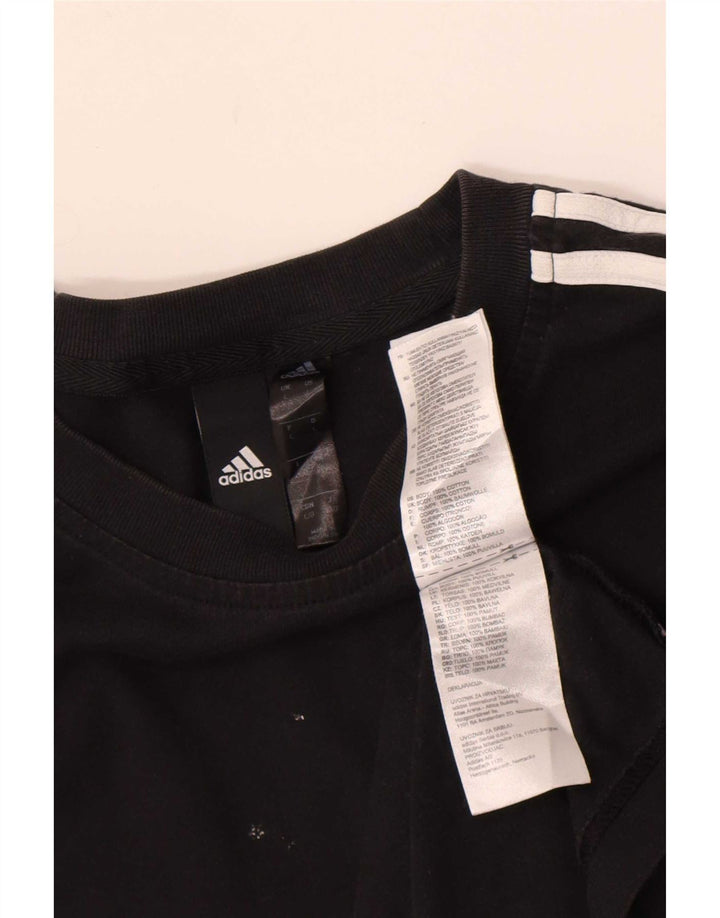 Adidas T-Shirt Homme Haut Grand Coton Noir