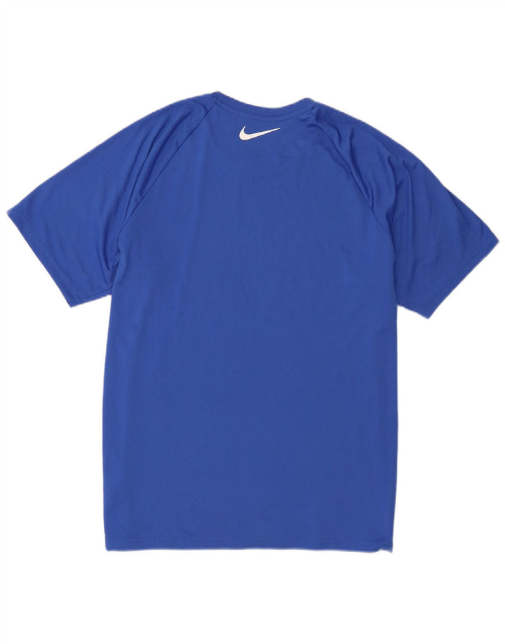 Nike Hommes Dri Fit Graphic T-Shirt Haut Grand Bleu