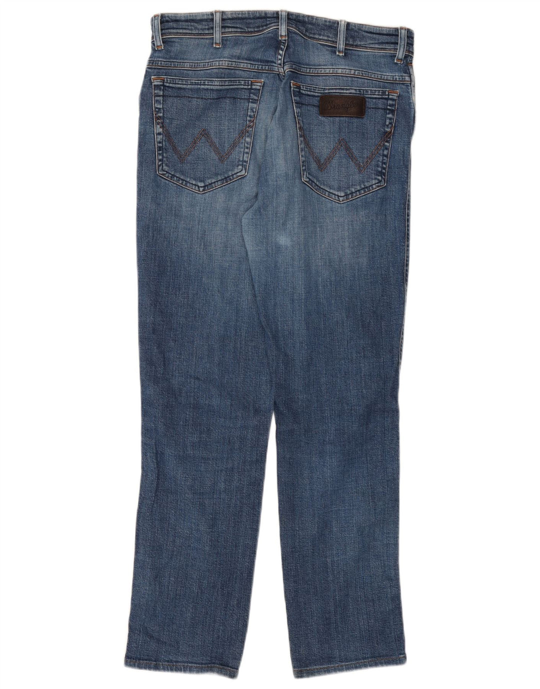 WRANGLER Jean Droit Texas Homme W32 L30 Bleu Coton