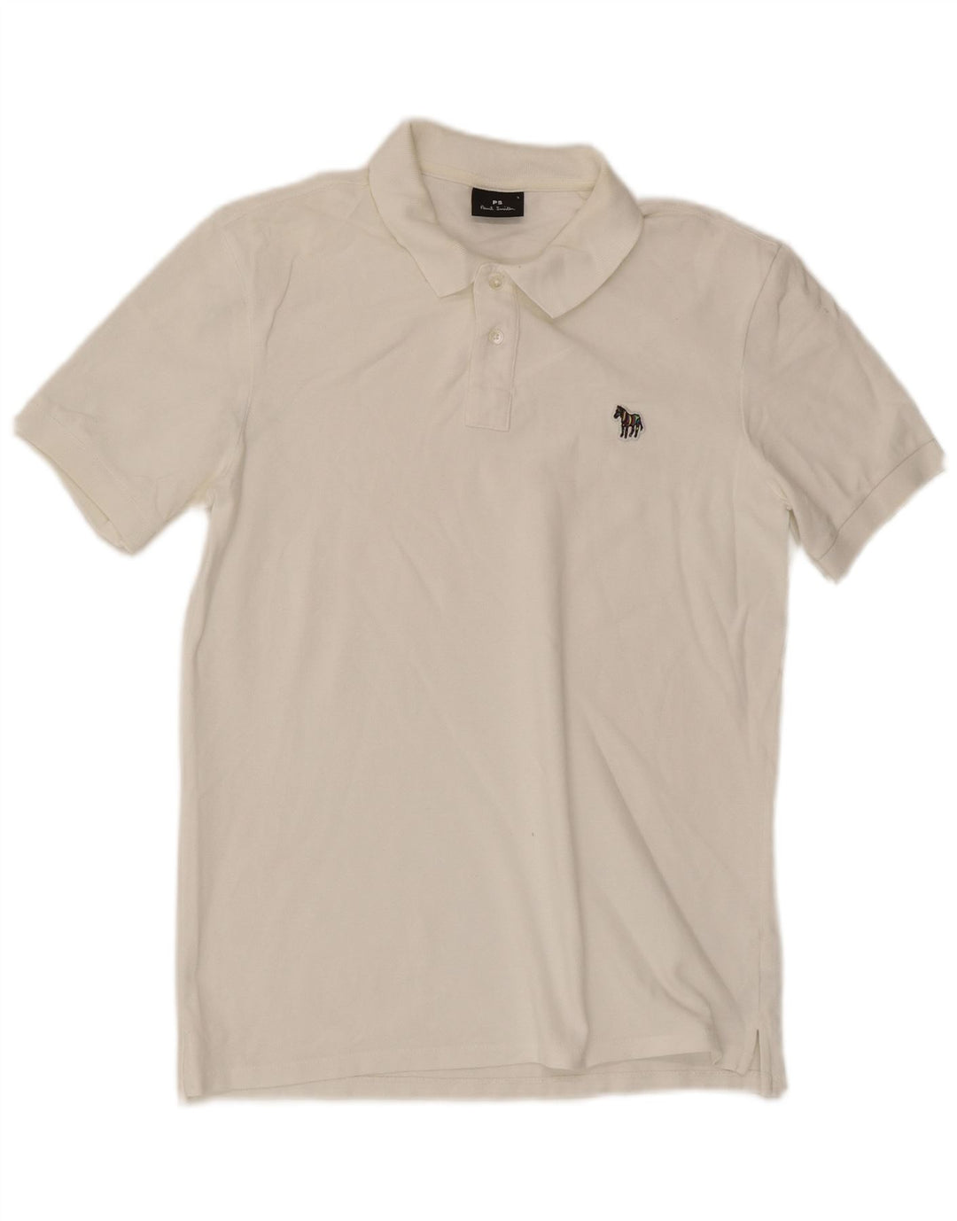 Paul Smith Polo Homme Petit Blanc Coton