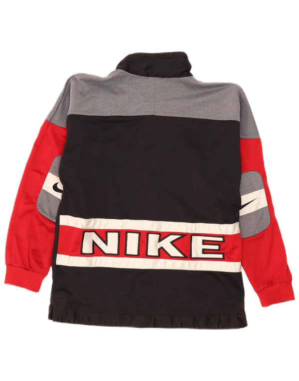 Nike Veste de survêtement graphique pour garçon 12-13 ans Large Noir Colourblock
