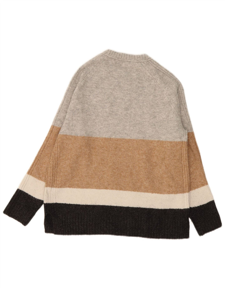 Marks & Spencer Pull ras du cou pour femme UK 14 Gris moyen