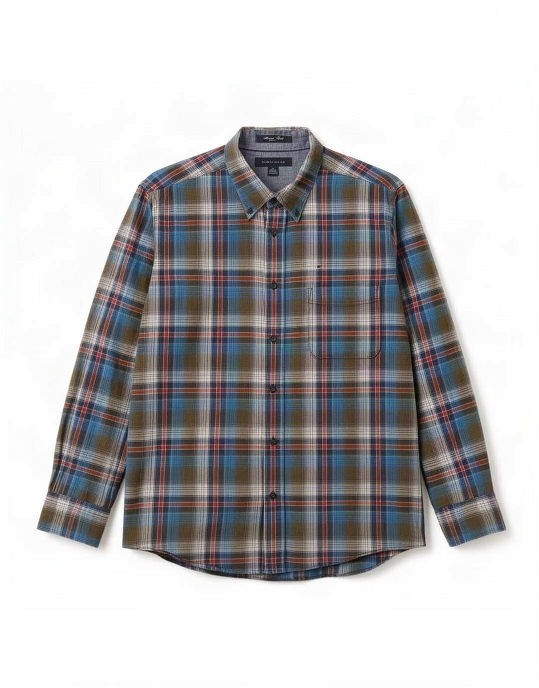 Tommy Hilfiger Chemise Homme Medium Multicolore Plaid