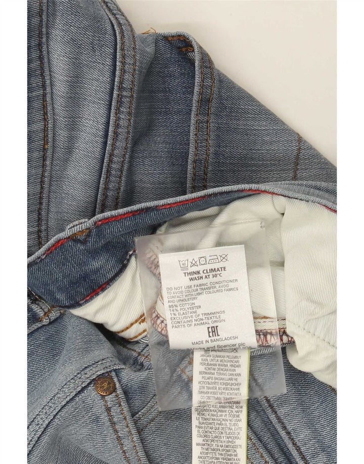 Marks & Spencer Jean Slim Homme W34 L31 Bleu Coton