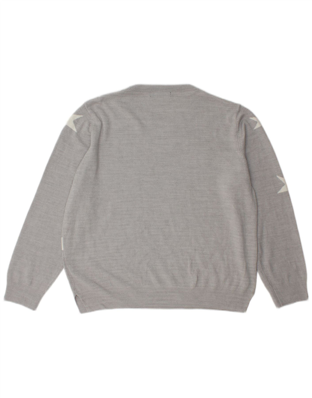 Marks & Spencer Pull à col rond pour femme UK 16 Large Gris