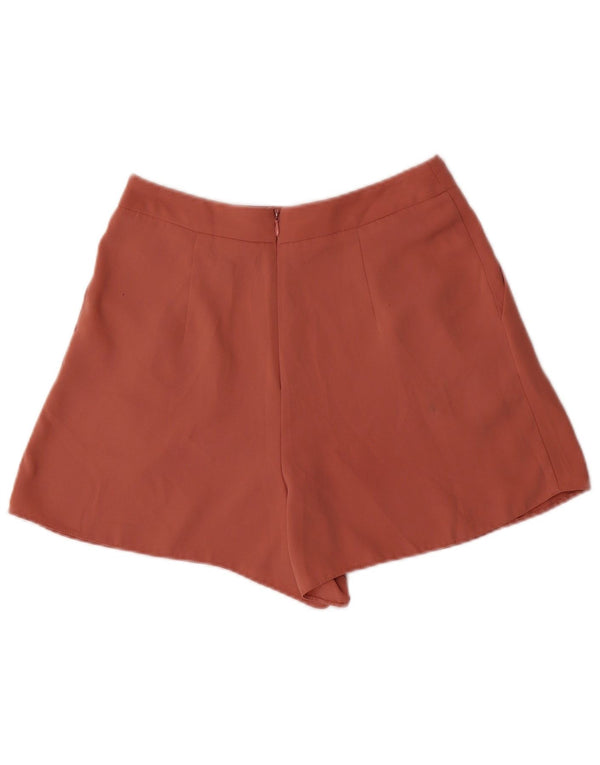 Topshop Pantalon chaud taille haute pour femme UK 10 Small W26 Rose Polyester