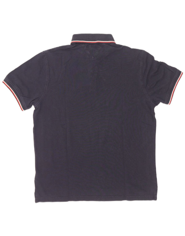 Tommy Hilfiger Polo Slim Fit Homme Bleu Marine XL Coton