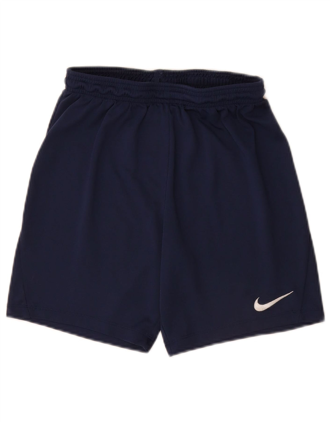 Nike Boys Dri Fit Sport Shorts 12-13 Years Large Navy Blue Polyester