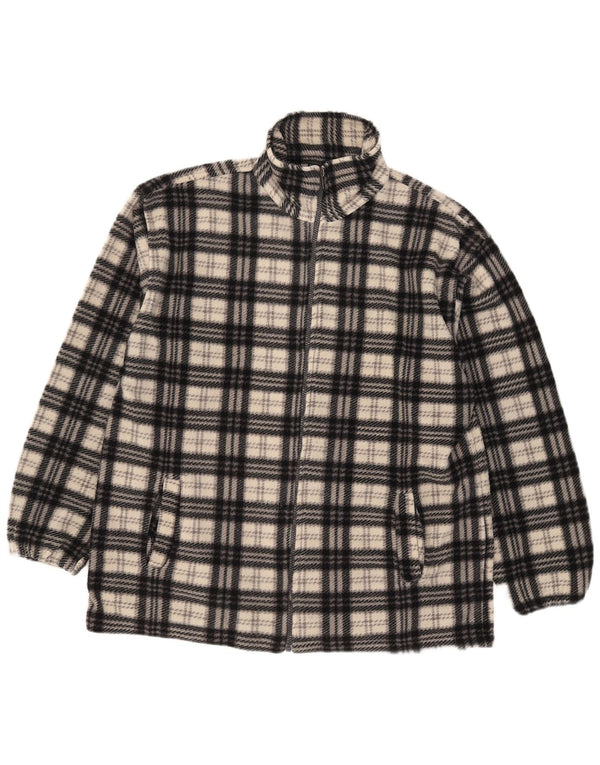 Extreme Veste Polaire Homme UK 44 2XL Beige Carreaux Polyester