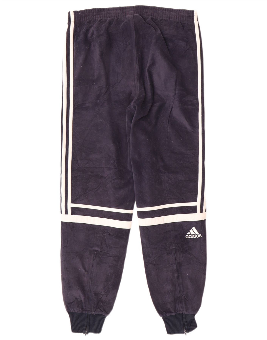 ADIDAS Pantalon de survêtement garçon Joggers 13-14 ans Bleu marine Polyester