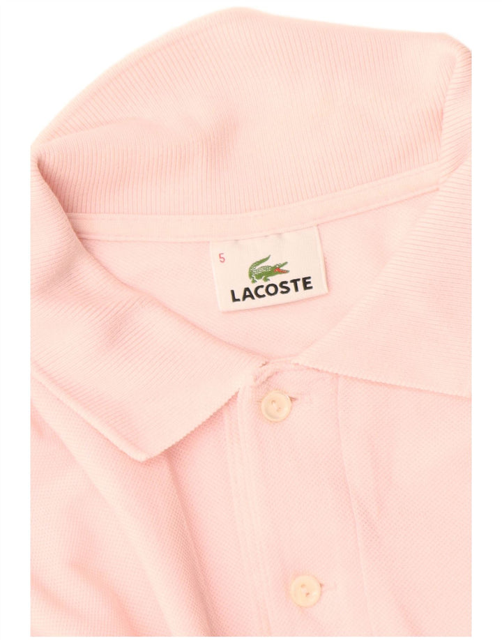 Lacoste Polo Homme Taille 5 Grand Rose