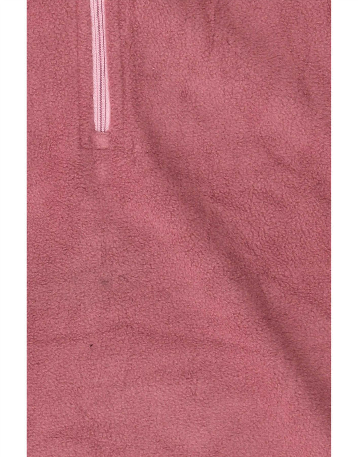 Mountain Warehouse Pull polaire à col zippé pour femme Rose moyen UK 12
