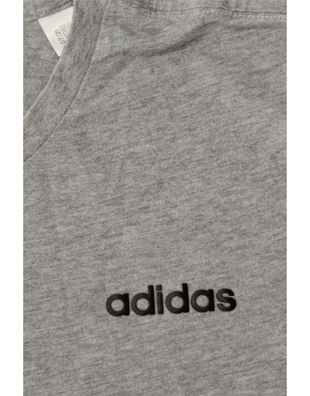ADIDAS T-Shirt Homme Petit Gris Coton