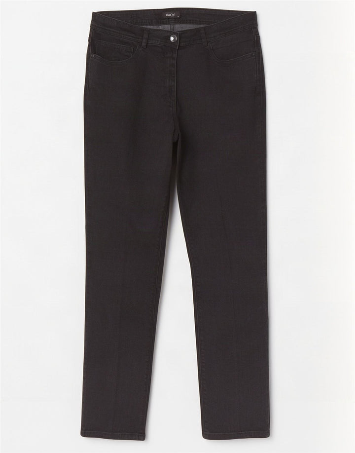 M&Co Jean Slim Femme UK 12 Moyen W32 L30 Noir