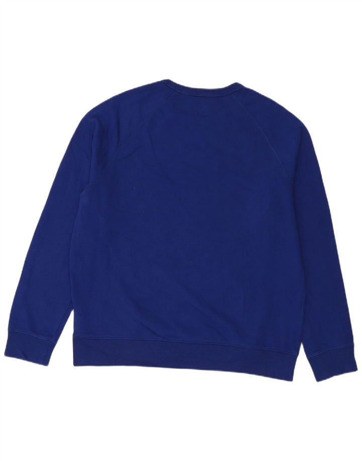Marks & Spencer Sweat-shirt pour homme en coton bleu Taille L