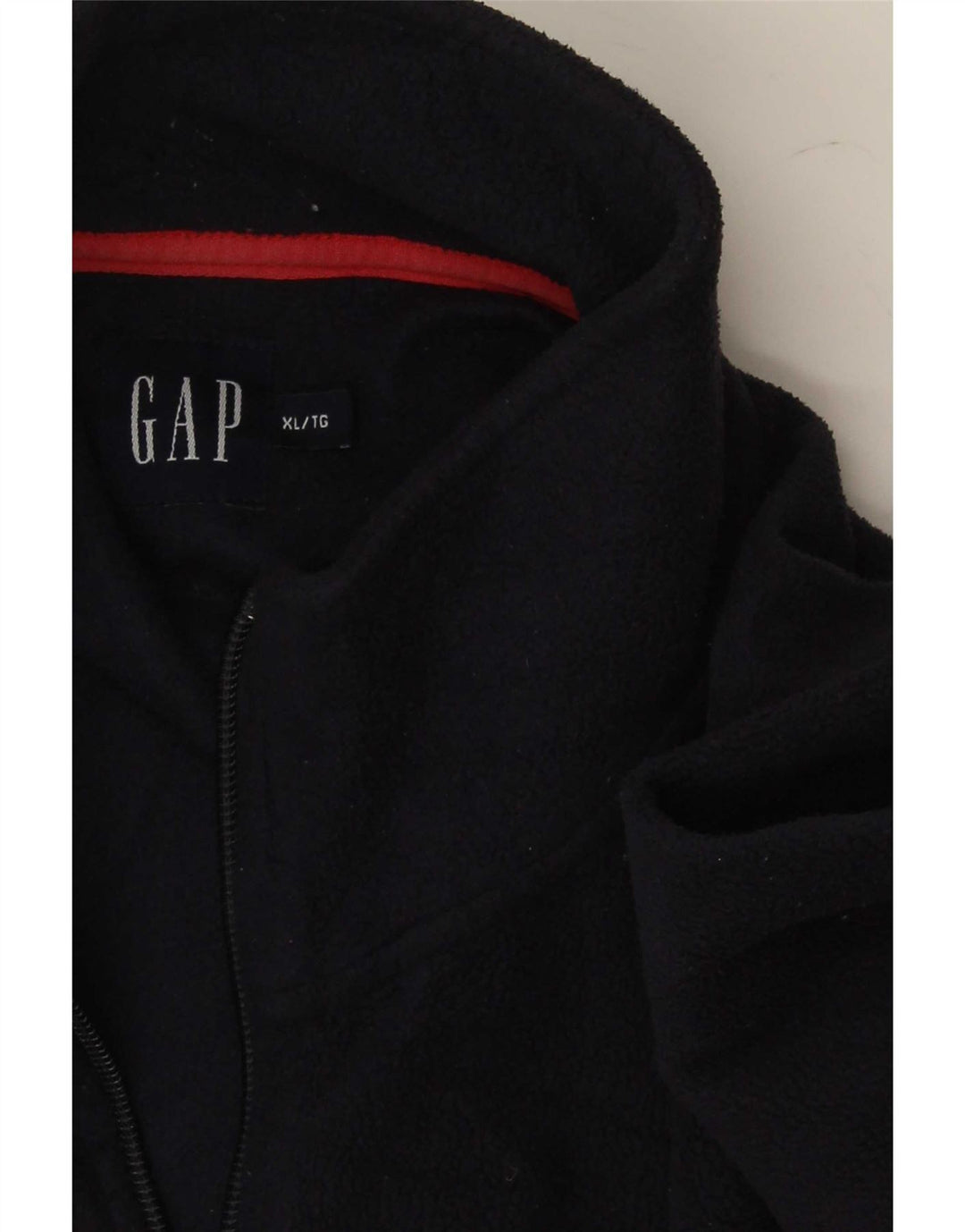 Gap Pull Polaire Col Zippé Homme XL Bleu Marine