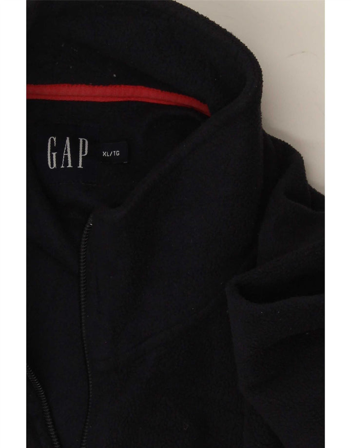 Gap Pull Polaire Col Zippé Homme XL Bleu Marine
