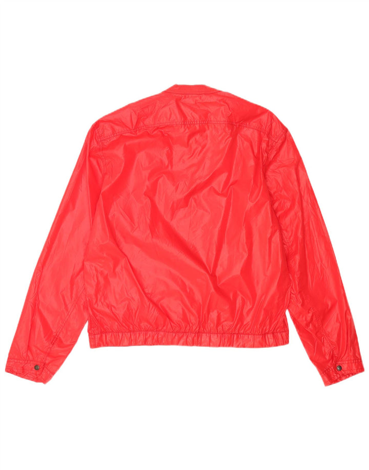 Veste Bomber Femme Vintage UK 18 XL Rouge