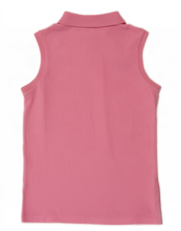 Lotto Polo sans manches pour femme UK 8 Small Rose