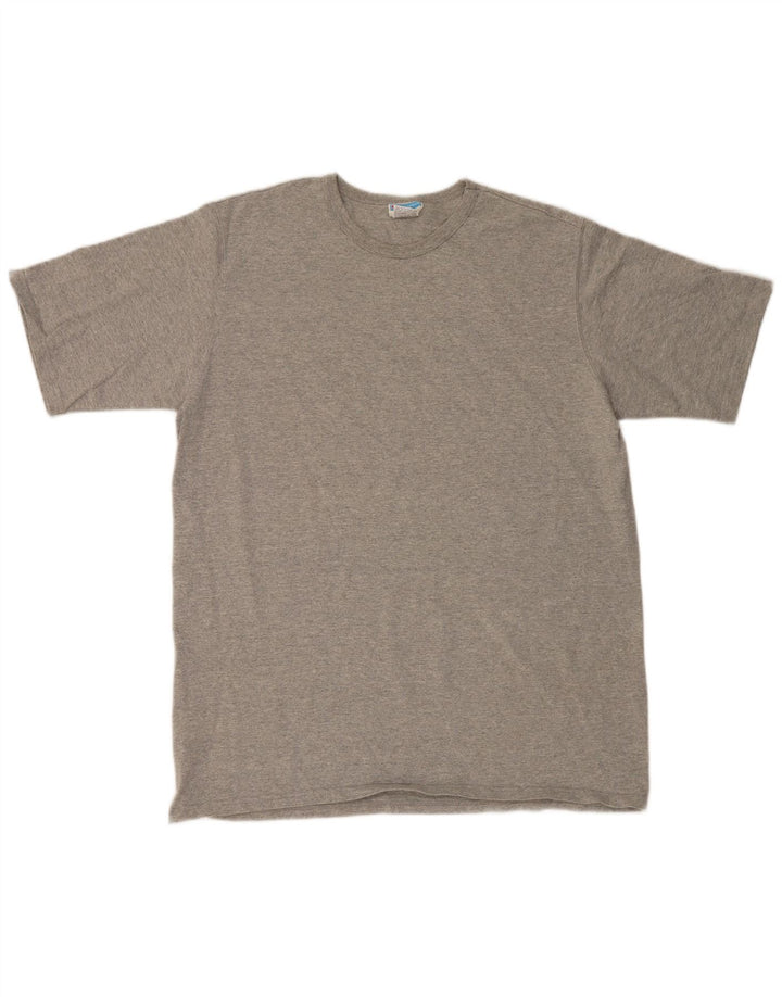 Champion T-Shirt Homme Top XL Gris Moucheté Coton