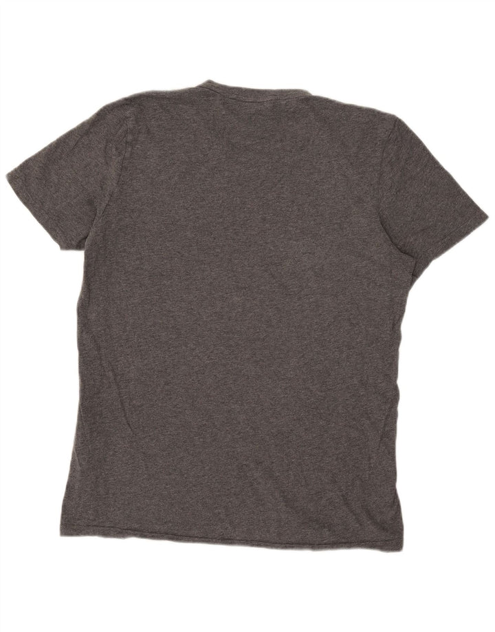 Adidas T-Shirt Homme Gris Moyen Coton