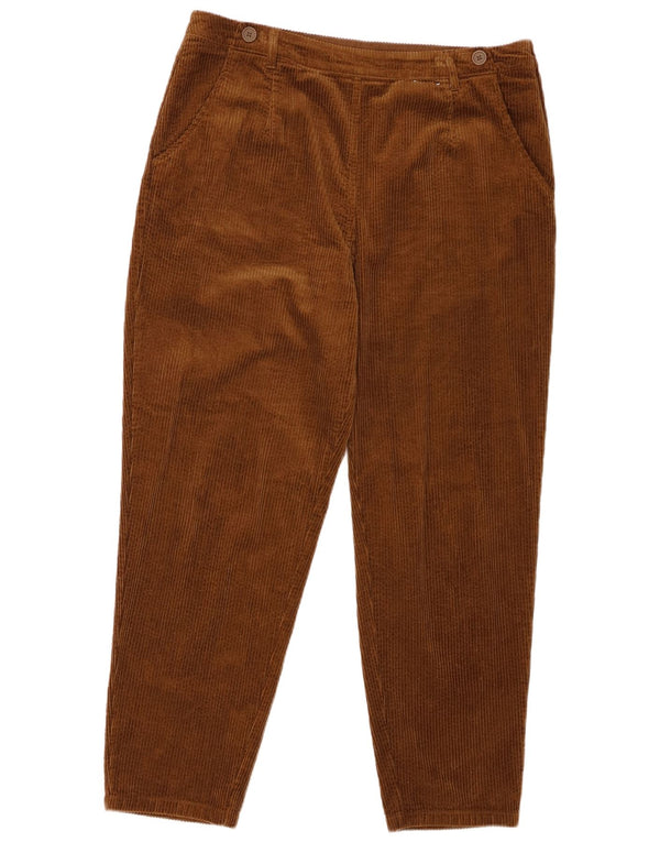 Seasalt Cornwall Pantalon fuselé en velours côtelé pour femme UK 14 Large W36 L29 Marron