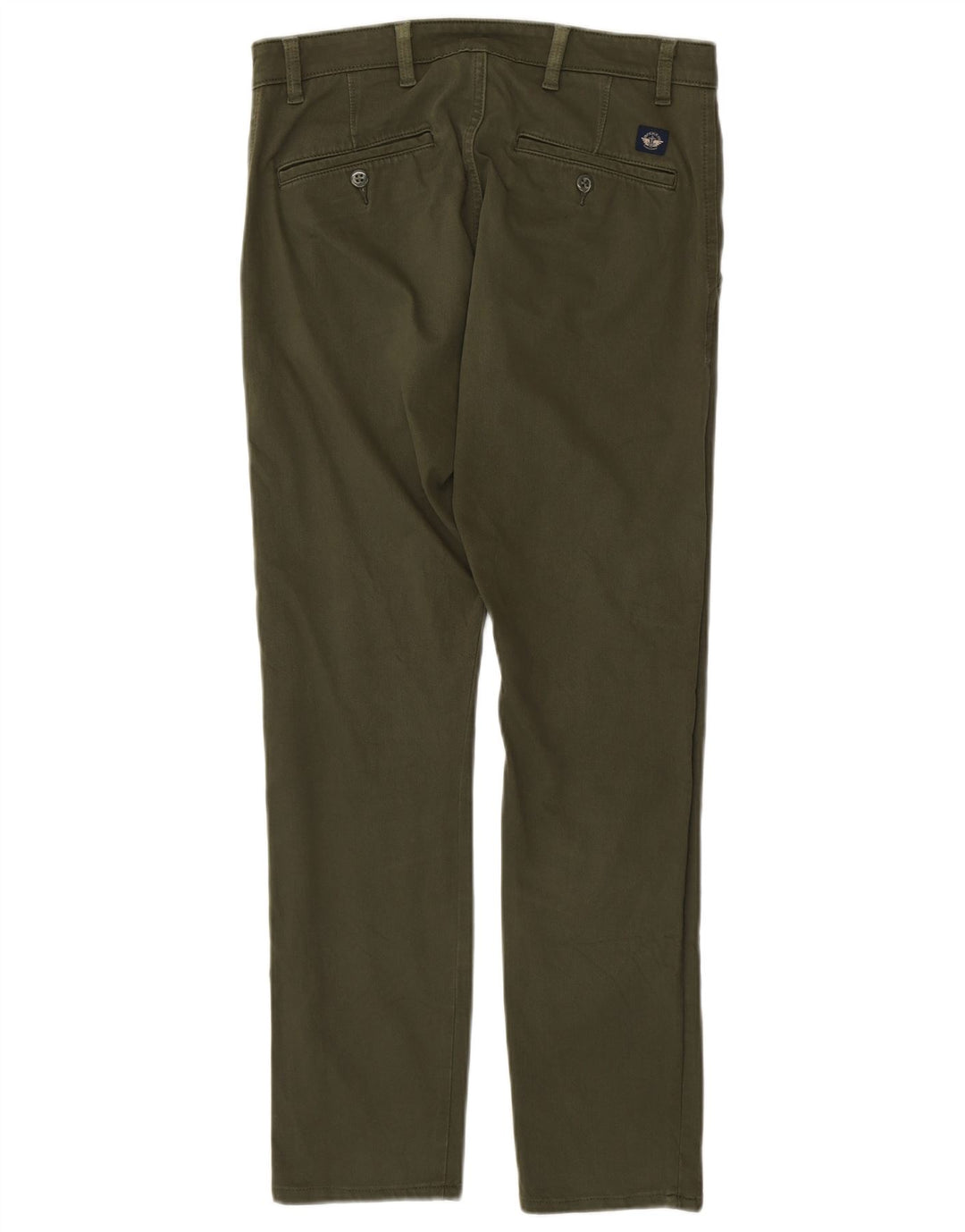 DOCKERS Pantalon Chino Skinny Khakis Homme W30 L32 Vert Coton