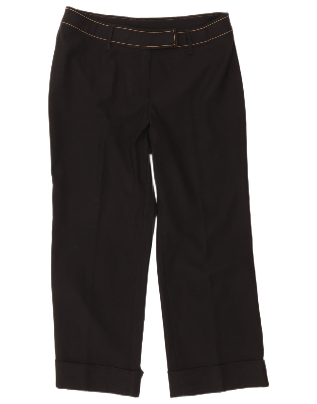 Gianfranco Ferre Pantalon court pour femme IT 40 Small W26 L24 Noir